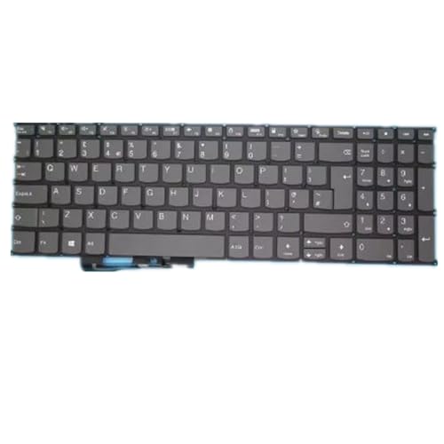 Clavier de rechange Lenovo Ideapad 7-15ITL05 Noir pour bloc de saisie défectueux