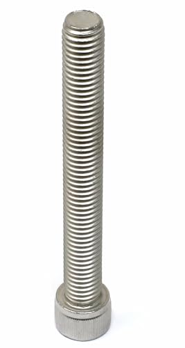 Image of iexcell 4 Pcs M12 x 100mm Thread Pitch 1.75 mm Stainless Steel 304 Hex Socket Head Cap Screws Bolts Kit