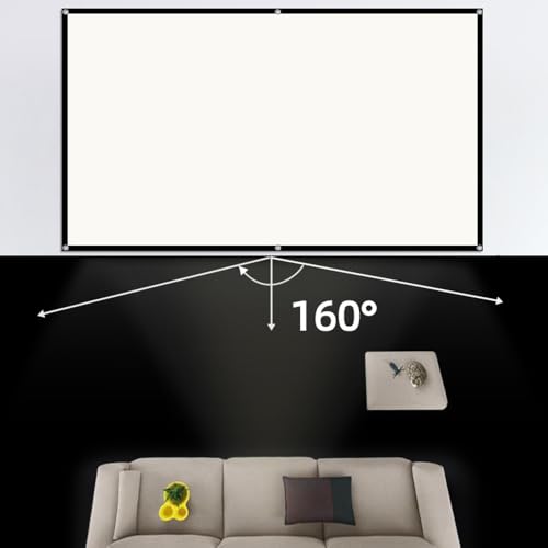 Pantalla de proyección plegable 100 pulgadas 16:9 miniatura 4
