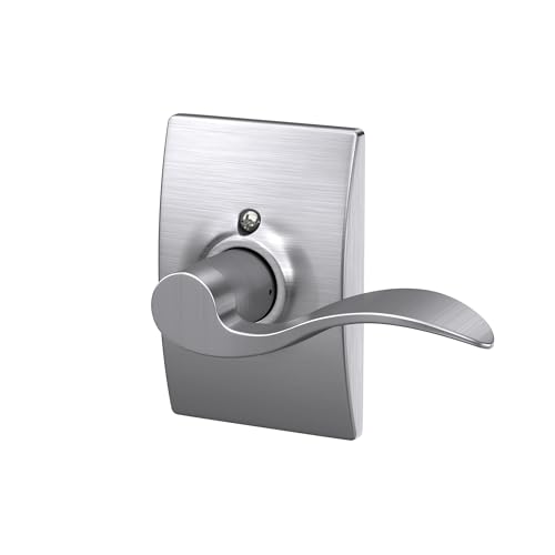 Image of SCHLAGE RH Accent Lever Century Rose Half Dummy