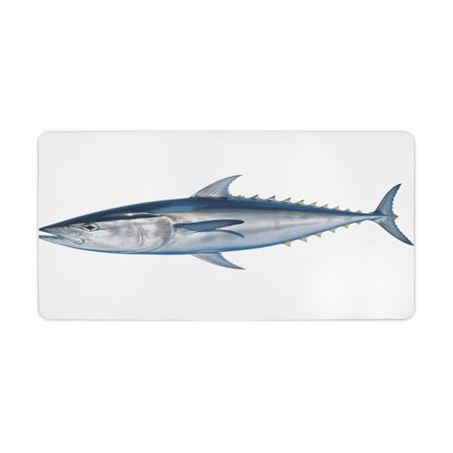 Tuna Thunnus Desk Pad de Goma 60x30 cm No Deslizable