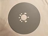 J-Rodz Creative Customs/Fits 16' Wheels/Solid Wheel Dust Covers, Dust Plates, Dust Shields / 5 & 6 Lug Universal Lug Pattern/Quantity 1 = Set of 4 Plates