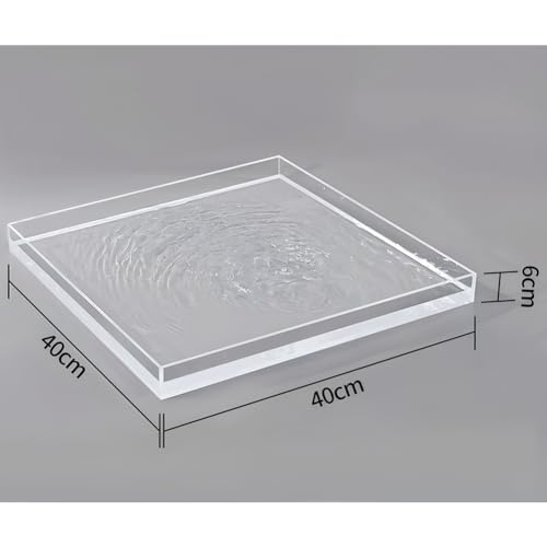 Réservoir d'eau en acrylique transparent pour éviter les reflets parasites - 3
