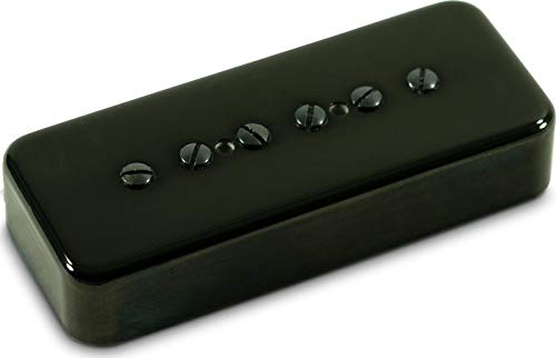 Kent Armstrong Custom Series Stealth 90 Noiseless P-90 Pickups Neck Black Metal Cover