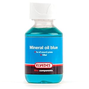 Elvedes BLAUW olie-mineraalfles, 100 ml, eenheidsmaat