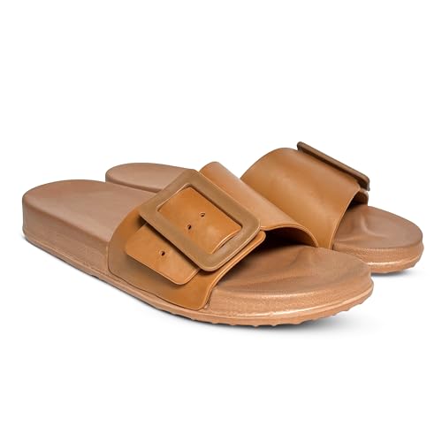 Image of Fashion Slide for Women with Extra Soft Cushion and Comfort MultiColour