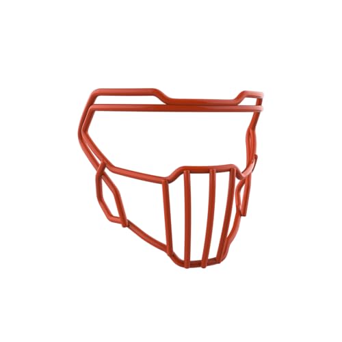 VICIS ZERO2 SO-215T Football Facemask for VICIS ZERO2 Football Helmets, Tubular Stainless Steel, Orange