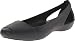 crocs Women's Sienna Flat, Black, 8 M US