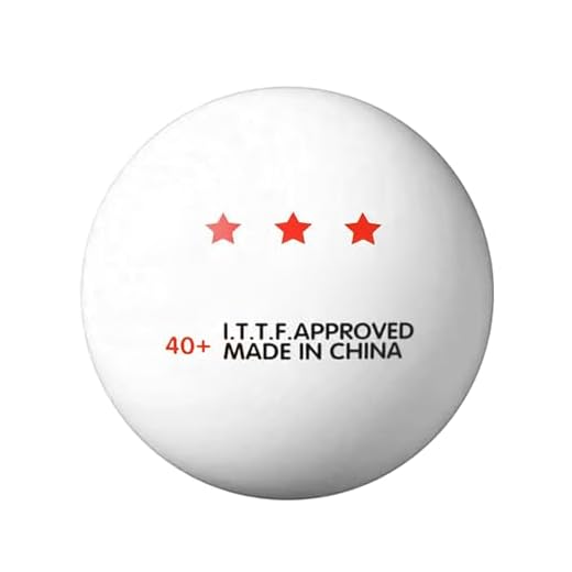 BEIDUOYANG 10 Pcs PingPong Ball 3-Star Table Tennis Ball Standard Table Tennis Ball Outdoor Sports Accessories 3 Star Standard Table Tennis Ball, White