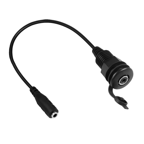 Cable Panel Jack 3.5mm con Rosca para Audio Estéreo miniatura 1