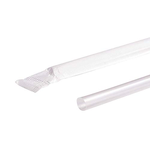 Pitillos jumbo transparentes de papel 7.5 pulgadas x2000 miniatura 3