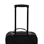 Rockland Fashion Softside Upright Luggage Set, Expandable, Black, 2-Piece (14/19) - Image 5