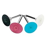 Dentpark Dental Finishing Discs Set for Composite Resin polishingZ, 40 Pieces with 2 Mandrels, 12mm,4 Grits