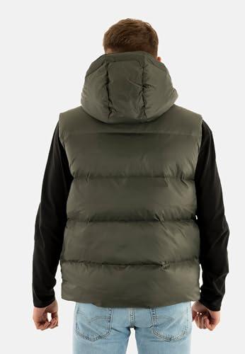 Chaleco Tommy Jeans Essential Down Hombre de Plumas Azul Marino 4