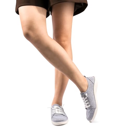 Image of Womens Slip On Shoes, Casual Canvas Tennis Sneaker Shoes
