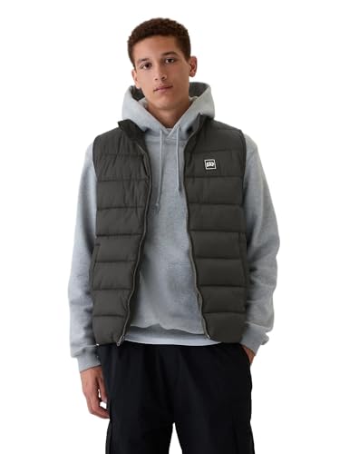 Image of GAP Men's Logo Lightweight Puffer Vest