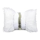 Le design unique à paillettes et la douceur supplémentaire font de cette taie d'oreiller un ajout élégant à n'importe quel canapé ou lit.