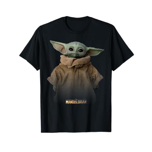 Star Wars The Mandalorian The Child Simple Portrait T-Shirt