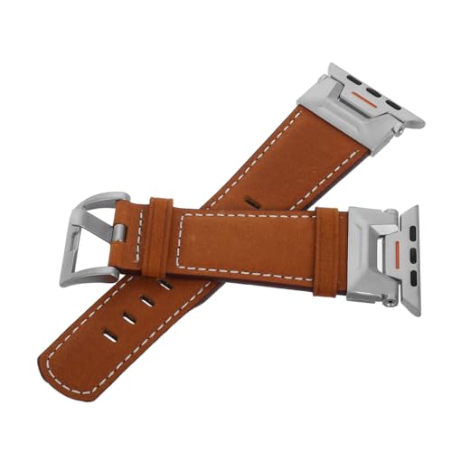 Bracelets de montre cuir de qualité supérieure pour Apple Watch homme