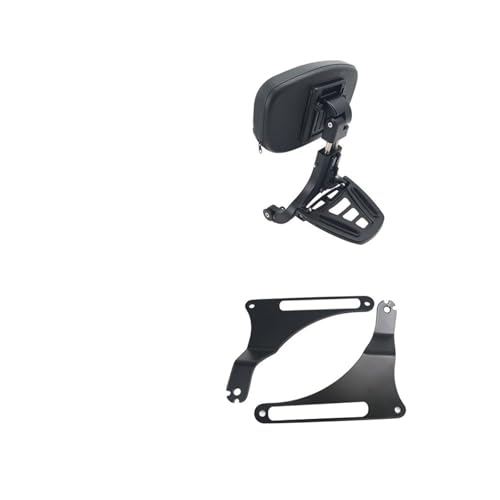 Dosseret passager pliable Touring Street Glide avec porte-bagages