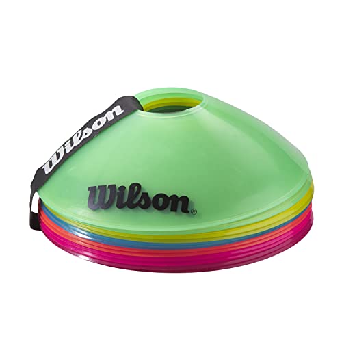 Cônes de marquage de tennis Wilson accessoire délimitation terrain sport
