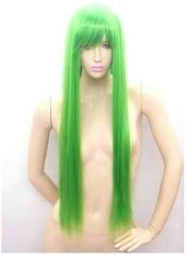 Amazon コードギアス C C シーツ 風 Darker Than Black 黒の契約者 アンバー風 キャラクターウィッグ gt Tf80 ライトグリーン 黄緑色 ウィッグネット付き かつら ウィッグ コスプレ ハロウィン アニメ ゲーム まんが キャラクター 仮装 舞台 劇団 演劇 撮影会