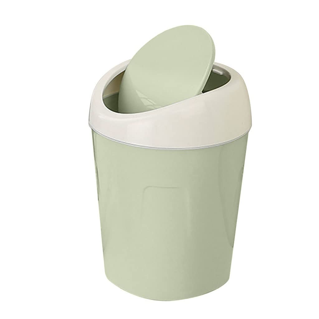 Trash can Desktop Trash Pencil Storage lidded Office Accessories