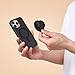 PopSockets Phone Grip for MagSafe with Kickstand, Magnetic Stand, Swappable Top, Secure Hold for iPhone MagSafe Cases, Phone & Tablet Grip - Black