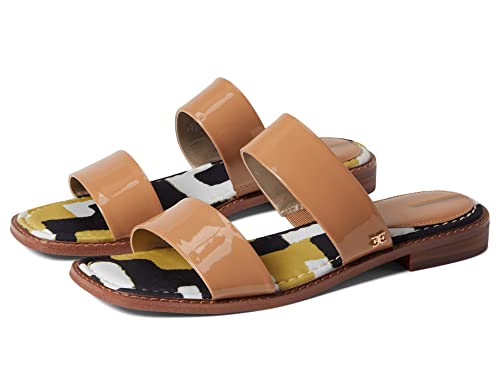 Image of Sam Edelman Haydee Fashion Slip On Open Toe Heeled Slides Sandals