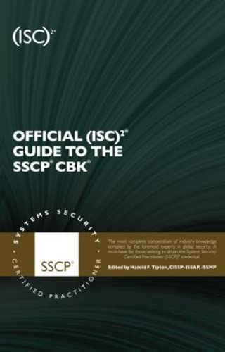 Amazon | Official (ISC)2 Guide to the SSCP CBK ((ISC)2 Press