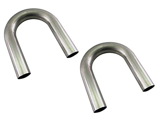 BRIGHTZ 48�� 180�x �X�e�����X �Ȃ��p�C�v 1.2mm�� 2PC �y CUR�|PIPE�|015�|2PC �z 48�p�C 48�� 180°