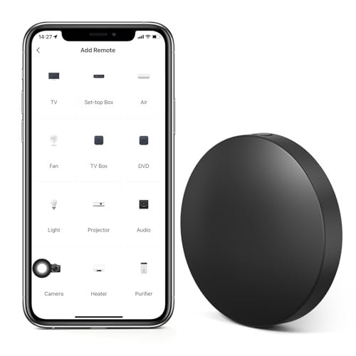 eMylo Smart Home Hub, Telecomando Universale Intelligente Telecomando Condizionatore Universale Wireless, Dispositivo IR, Compatibile con Tuya Smart controllo vocale Alexa Google Home