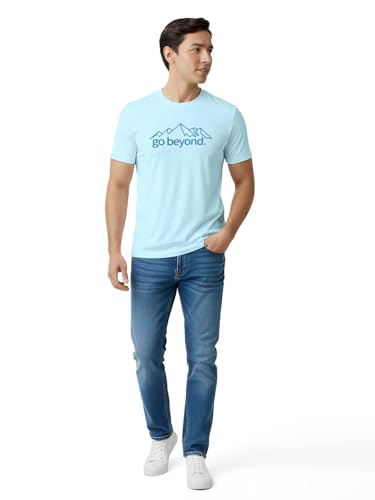 Image of Gym T Shirts for Men Workout | Sports Tshirt for Man | Running Mens T-Shirts | Polyester Men's T Shirt | Quick Dry fit Training Active Wear | Badminton Football Jersey Tshirts