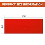 Red Carpet Runner for Partys, 3x20 Feet 451 GSM Extra Thick Non-Slip Waterproof Aisle Rug for Weddings, Events, Banquets, Hollywood Runway & Proposal - Image 3