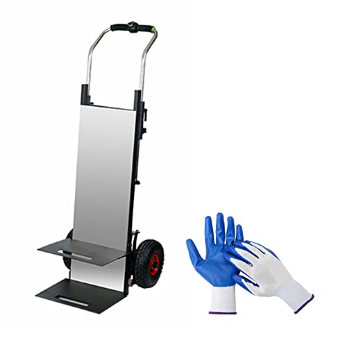 Electric Stair Climbing Trolley Powered Stair Climbing Hand Truc Mobile Tool for Up and Down Stairs/Black / 1000w (Black)