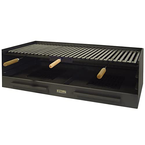 Imex El Zorro 71470 - Cajón Barbacoa con Parrilla INOX 100x40x33 cms.