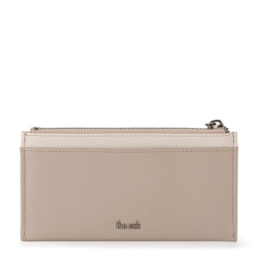 The Sak Neva Large Card Wallet - Slim Leather Wallet for Women - Card Holder With 6 Credit Card Slots & Zipper Closure3