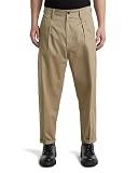 [G-STAR] ジースター チノパンツ メンズ テーパード ベージュ Pleated Chino Relaxed Tapered D24543-E696-B444-W29/L30