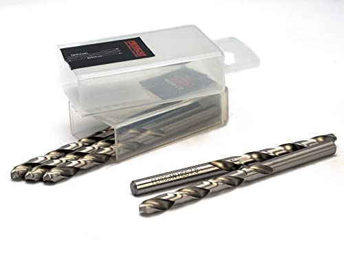 : Ferrcan HSS Metallbohrer für Metall HSS DIN338 M2 (Packung mit 5 Stück pro Maß)(7mm)