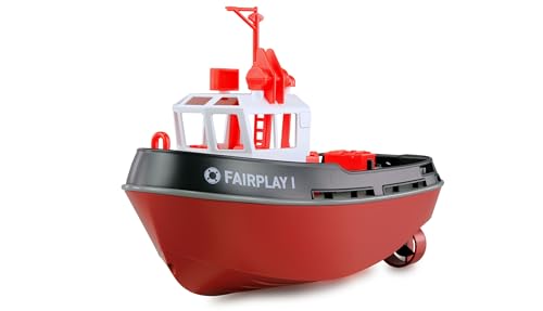 Amewi Fairplay I Remorqueur bateau télécommandé prêt à naviguer noir