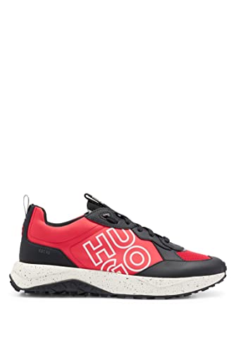 Baskets Kane Runn HUGO mélange de matières premium pour homme