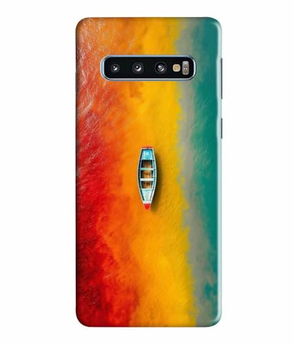 Image of Printed Hard Back Case Cover & Compatible for Samsung Galaxy S10 | Nature Vector Art (Multicolor) - D1207