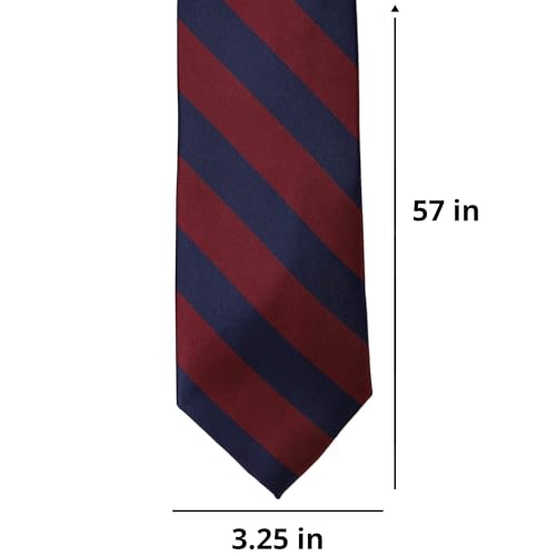 Image of tiemart Men's Striped Tie Standard Length