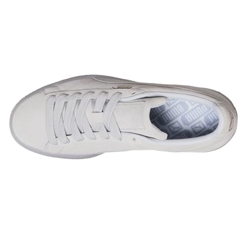 PUMA Womens Suede Classic Mono Gold Lace Up Sneakers Shoes Casual - Blue4