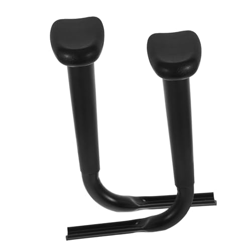 Beaupretty 2セット オフィスチェア用固定扶手架 ソフト面付き 耐久性交換用アームレスト クッション性とで快適な肘置き デスクチェア ゲーミ