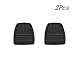 Viviance Couvercle en Caoutchouc de Protection de pédale d'embrayage de Frein Véhicules Trans pour Toyota Corolla Yaris Camry Tacoma RAV4 Matrix Scion Nissan Pathfinder X-Trail InfinitiI G35-2Pcs