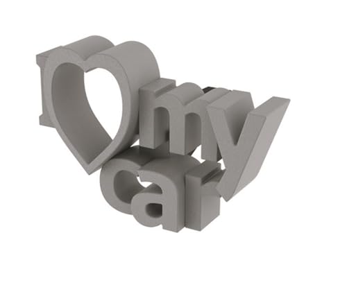 Dr.Marcus Clip Vent Stick I Love My Car Black