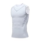 Smatstyle Débardeur de Compression Sport Débardeur Gainant Homme Gilet de Sport de Course sans Manches Running Fitness