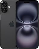 Apple iPhone 16 Plus, 128GB, Black - Unlocked (Renewed)