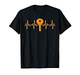 Prendi questo simpatico design del battito cardiaco da fabbro per uomini, donne, ragazzi, ragazze, giovani che assemblano, regola le serrature e crea chiavi duplicate per stanze, armadi, pomelli e offre servizi di fabbro e raccolta. Fantastico regalo per compleanno, Natale, anniversario.
